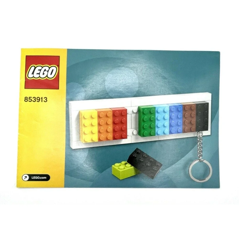 LEGO Manual Only 853913 Paper Instructions Brick Key Hanger